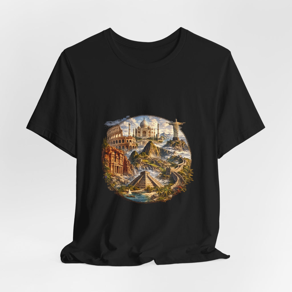 Wild World — The Seven Wonders of the World | Unisex Tee