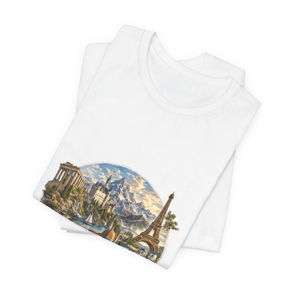 Wild World — Europe's Iconic Landmarks | Unisex Tee
