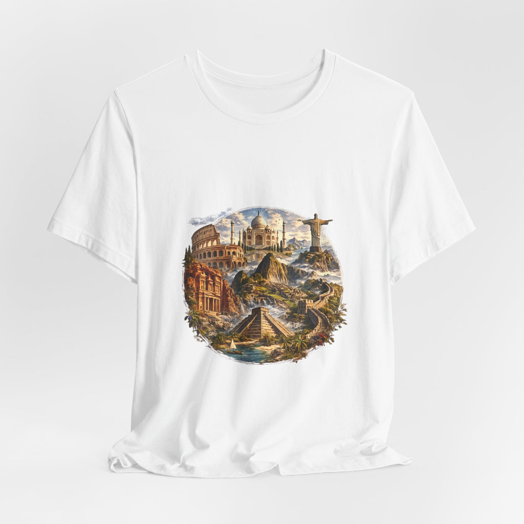 Wild World — The Seven Wonders of the World | Unisex Tee