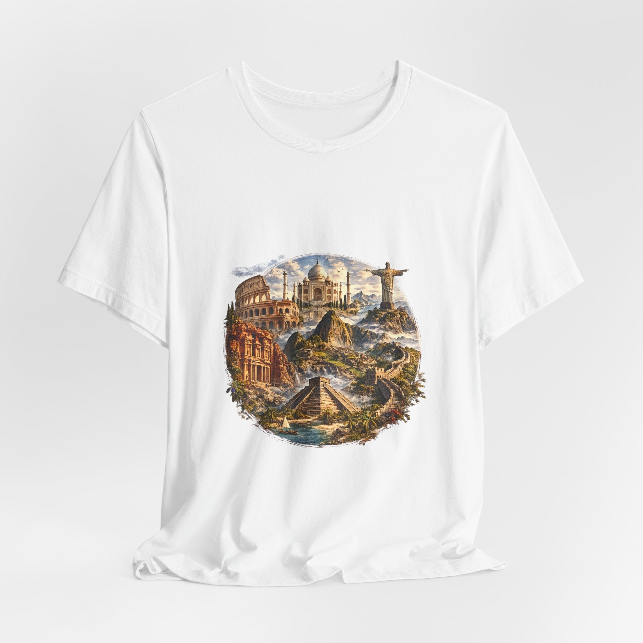 Wild World — The Seven Wonders of the World | Unisex Tee