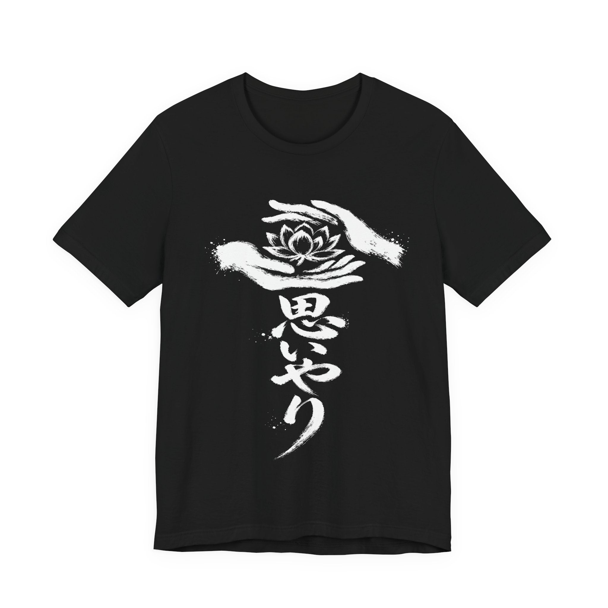 思いやり Lotus — Kanji Calligraphy Tee