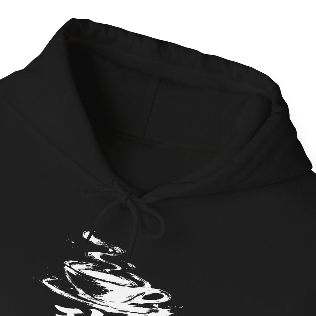 珈琲願 Coffee Cup — Kanji Calligraphy Hoodie