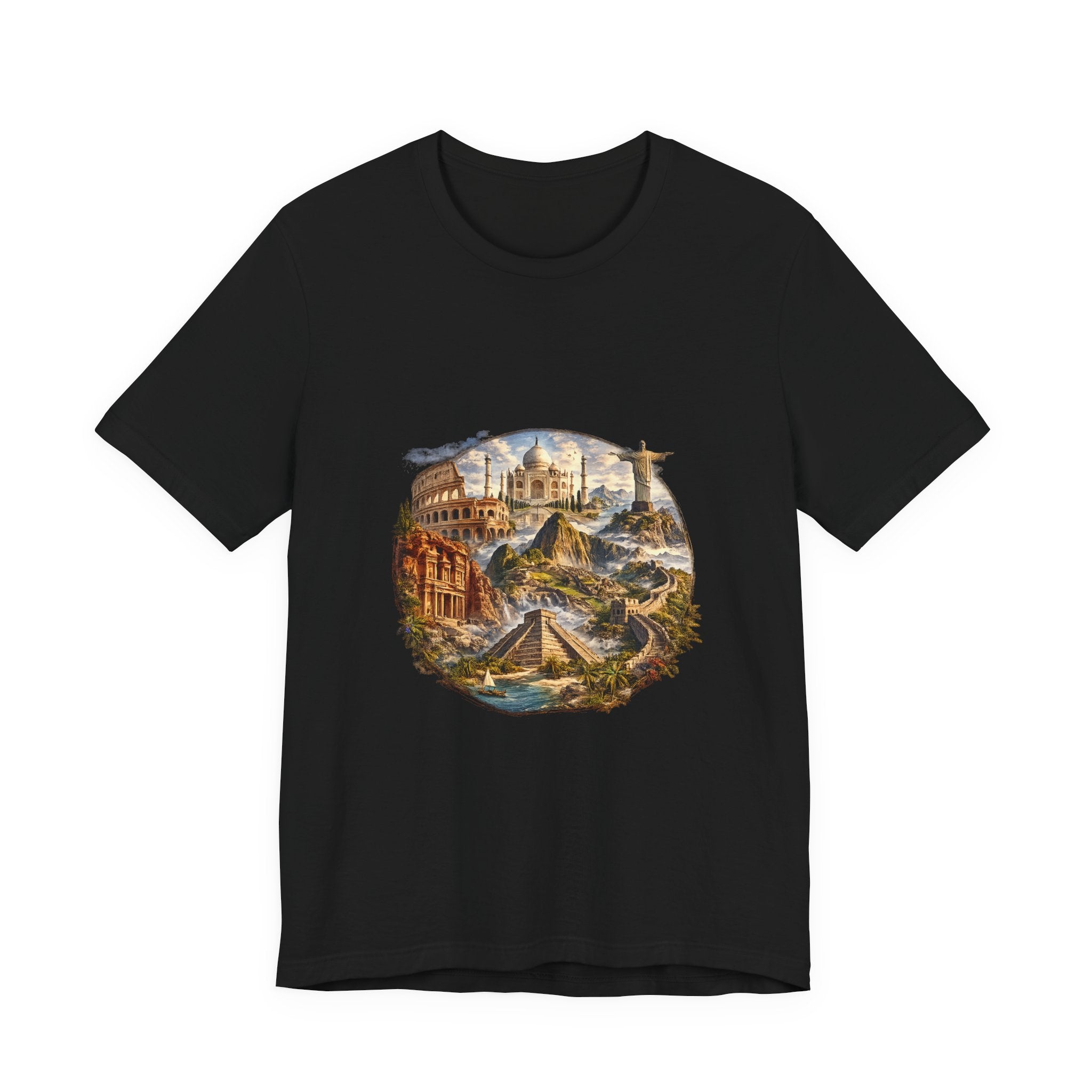 Wild World — The Seven Wonders of the World | Unisex Tee