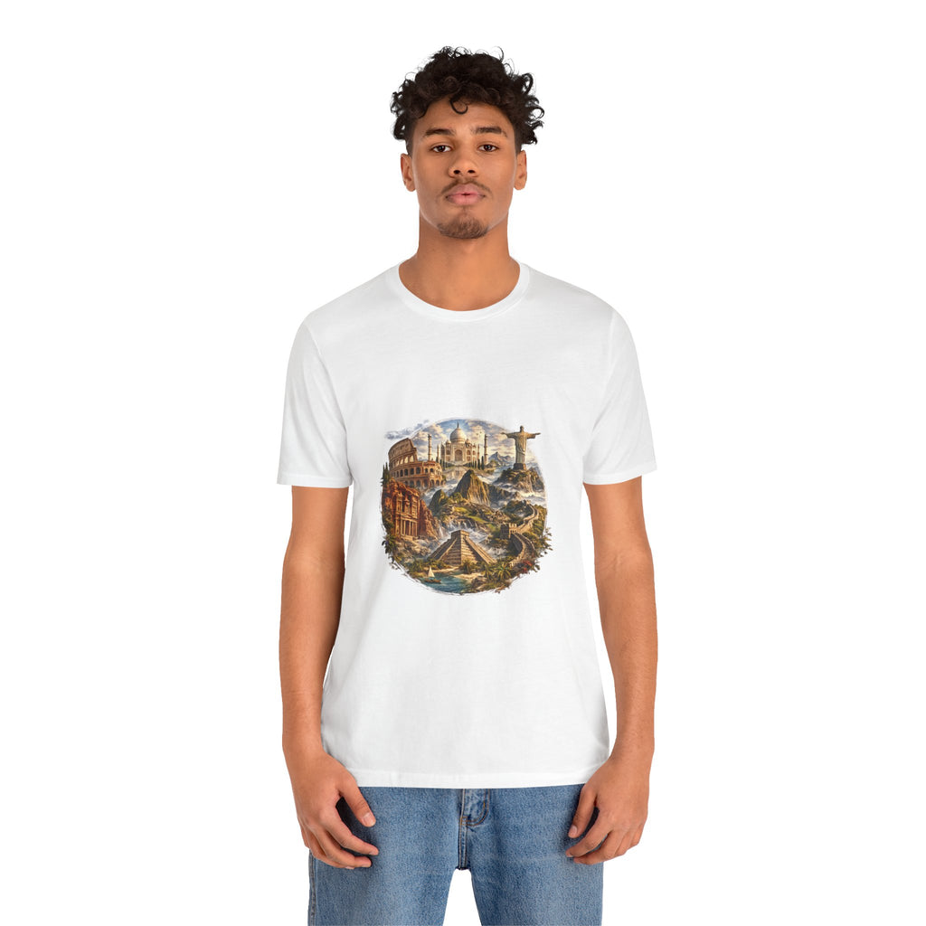 Wild World — The Seven Wonders of the World | Unisex Tee