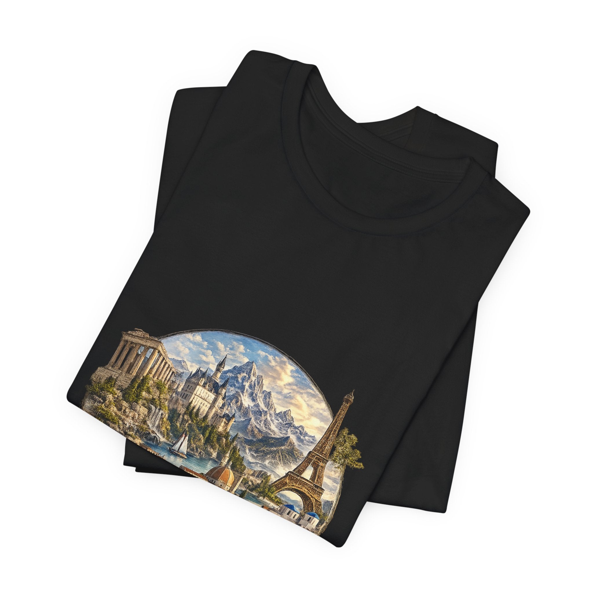 Wild World — Europe's Iconic Landmarks | Unisex Tee