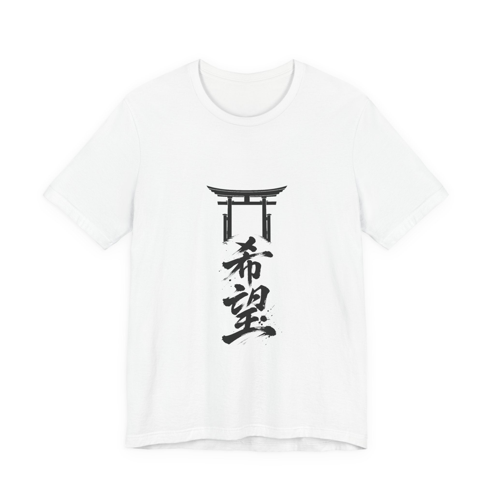 希望 Torii Gate — Kanji Calligraphy Tee