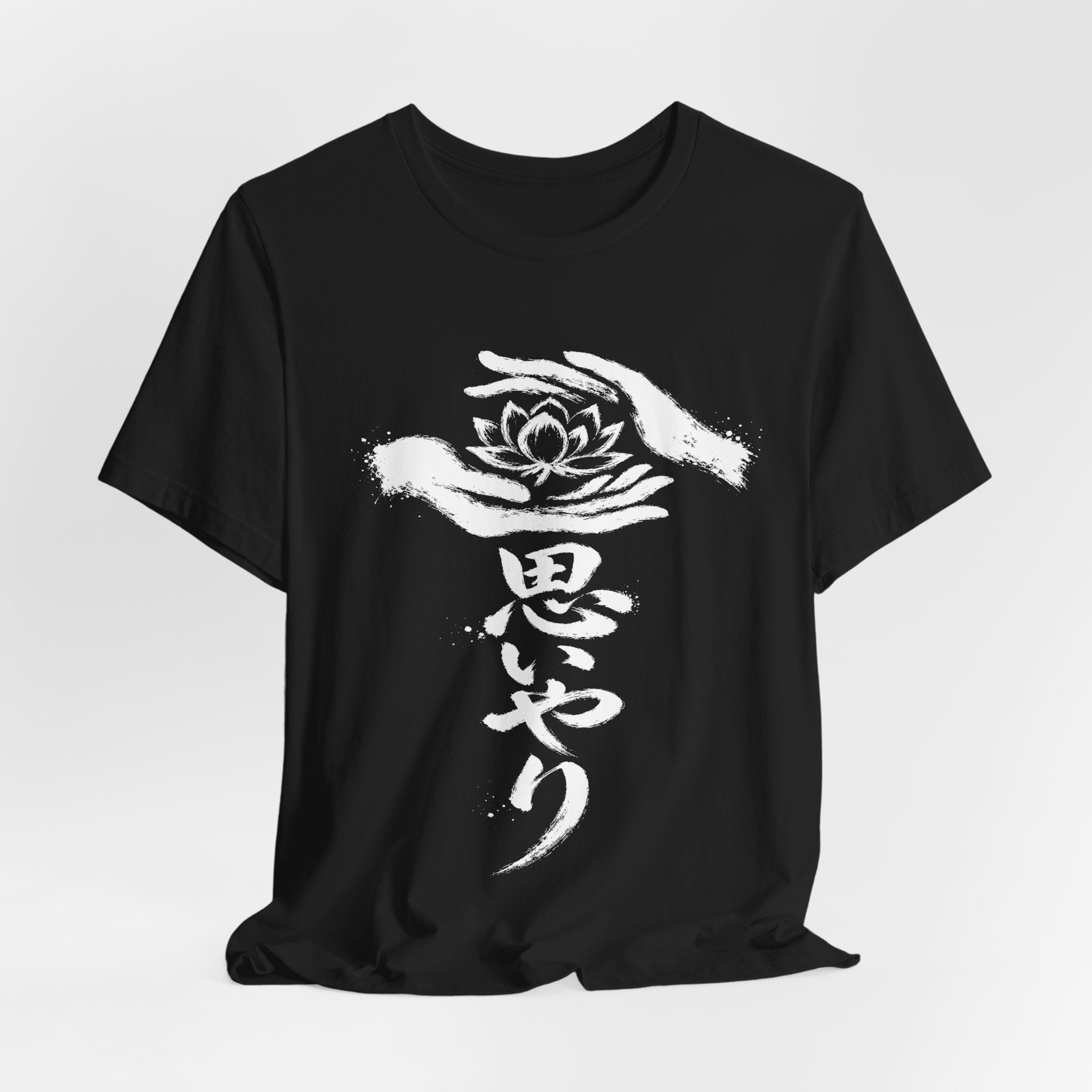 思いやり Lotus — Kanji Calligraphy Tee